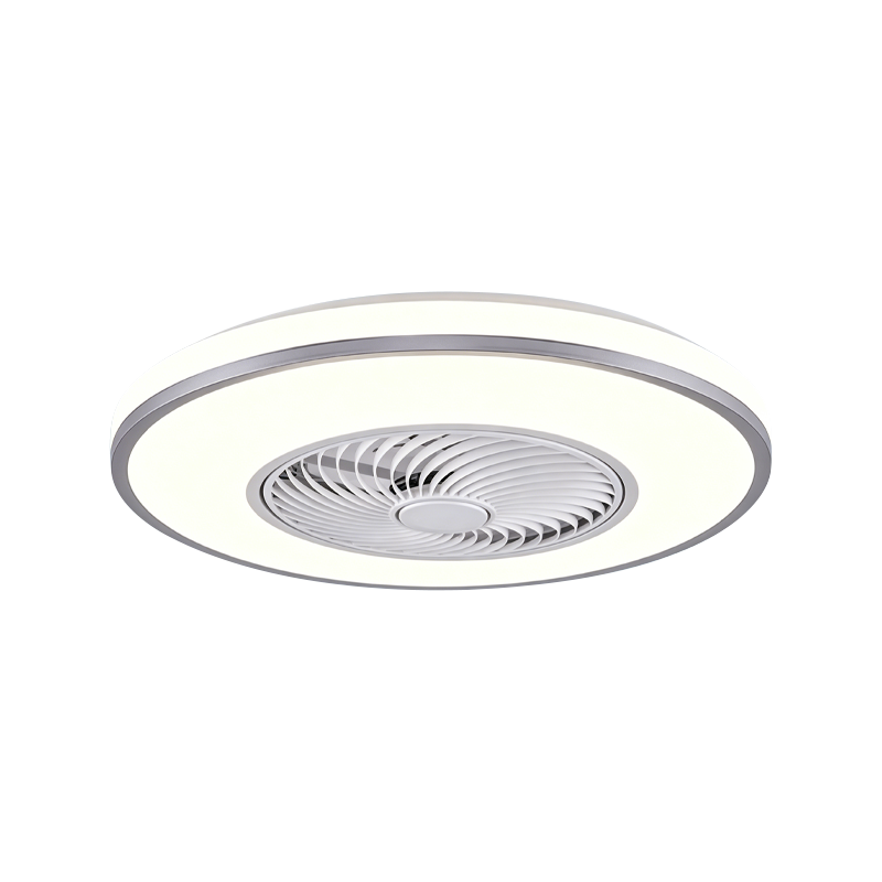 Flush Mount Ceiling Fan with Light