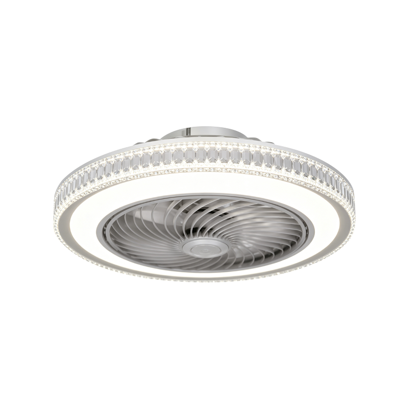 Flush Mount Ceiling Fan with Light