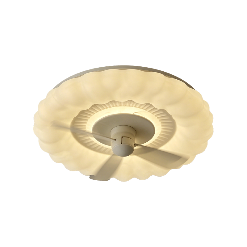 Downrod Ceiling Fan with Light