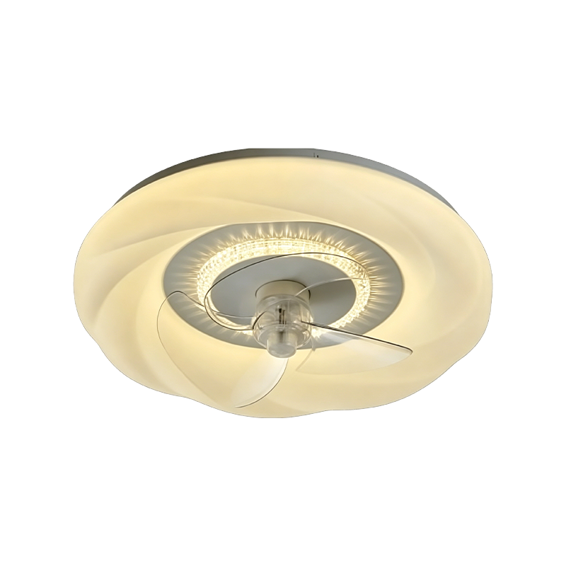 Downrod Ceiling Fan with Light