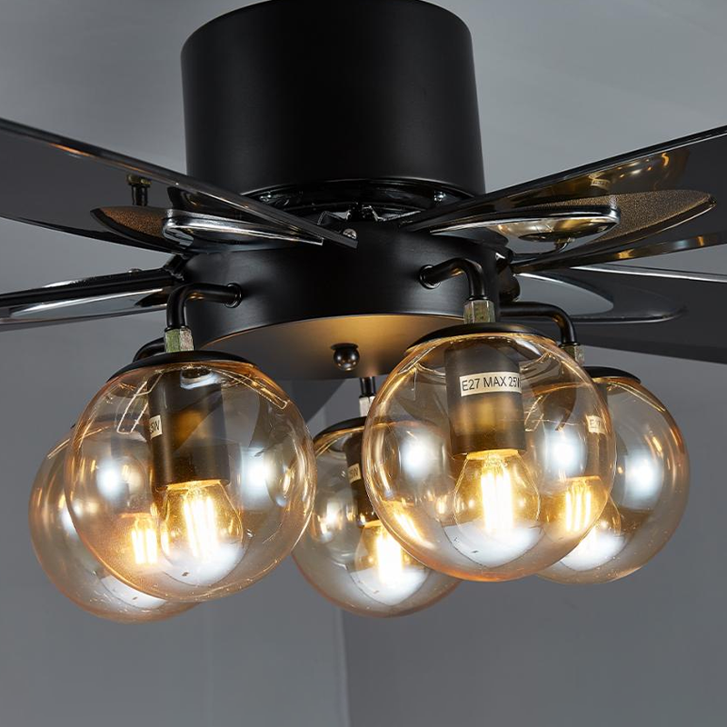 Large Size ABS Blade Ceiling Fan with Light