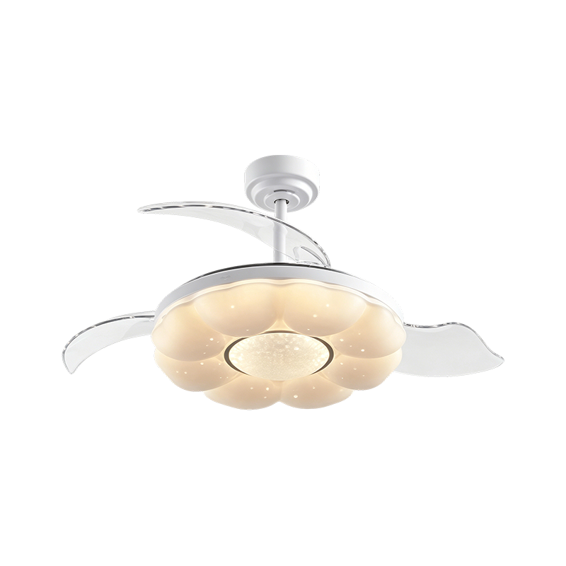 Starry Sky Acrylic LED Ceiling Fan Light