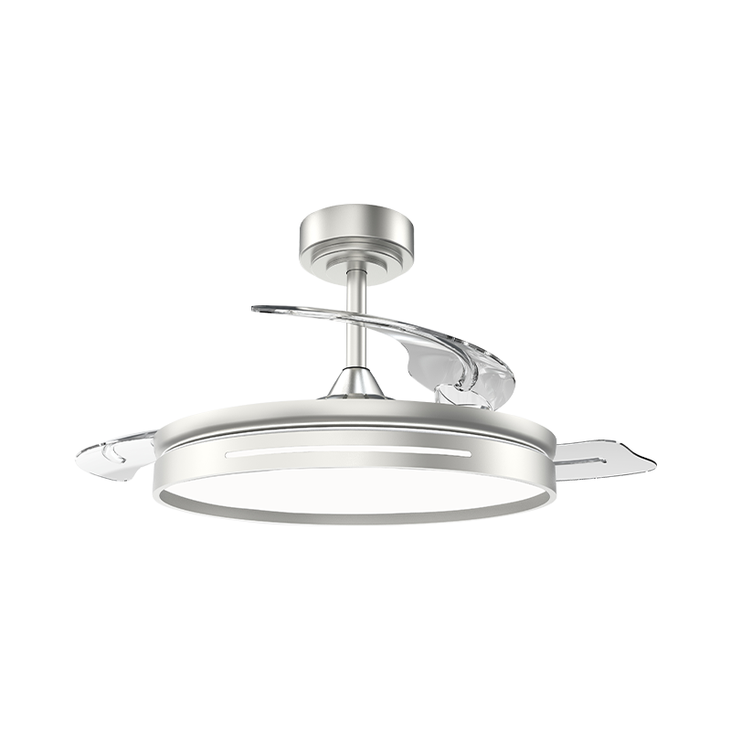 Quiet Retractable Ceiling Fan with Invisible Blades