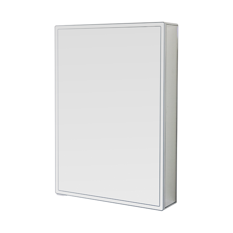 Single-Door Smart Bathroom Mirror Cabinet With LED Backlit Makeup Mirror