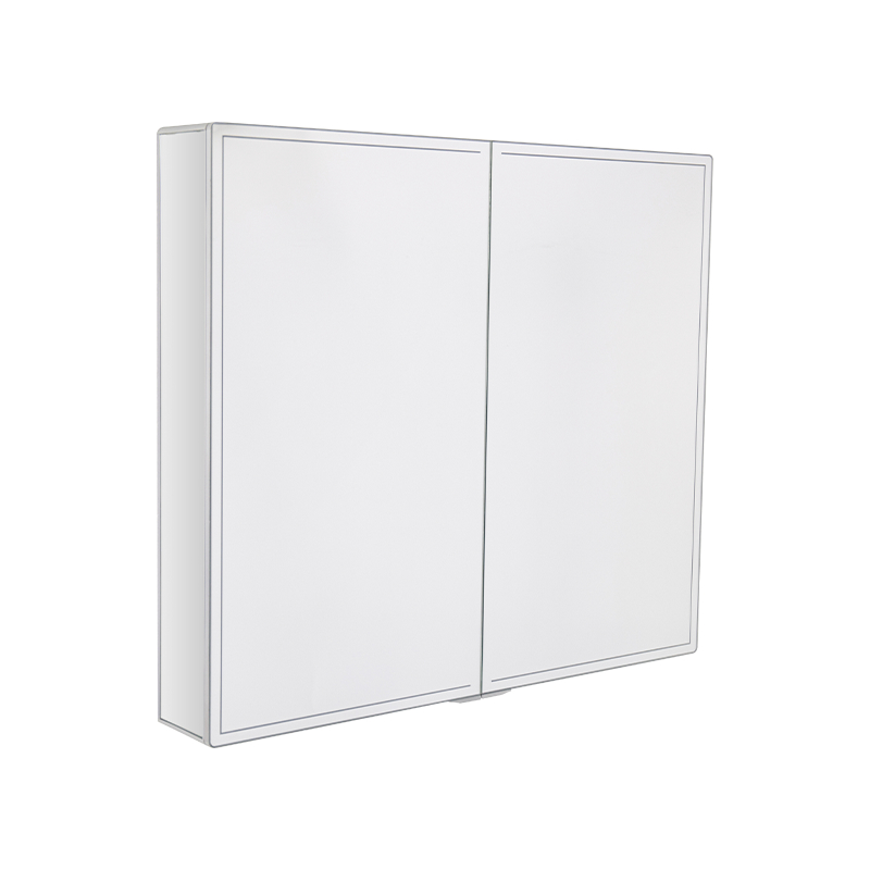 Intelligent Double-Door Backlit Mirror Cabinet With Magnetic Switch