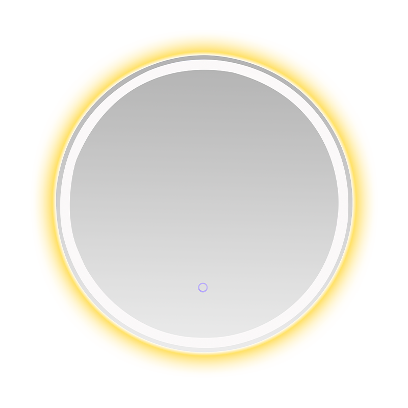 Aluminum Frame LED Smart Dimming Defogging Backlit Bathroom Mirror