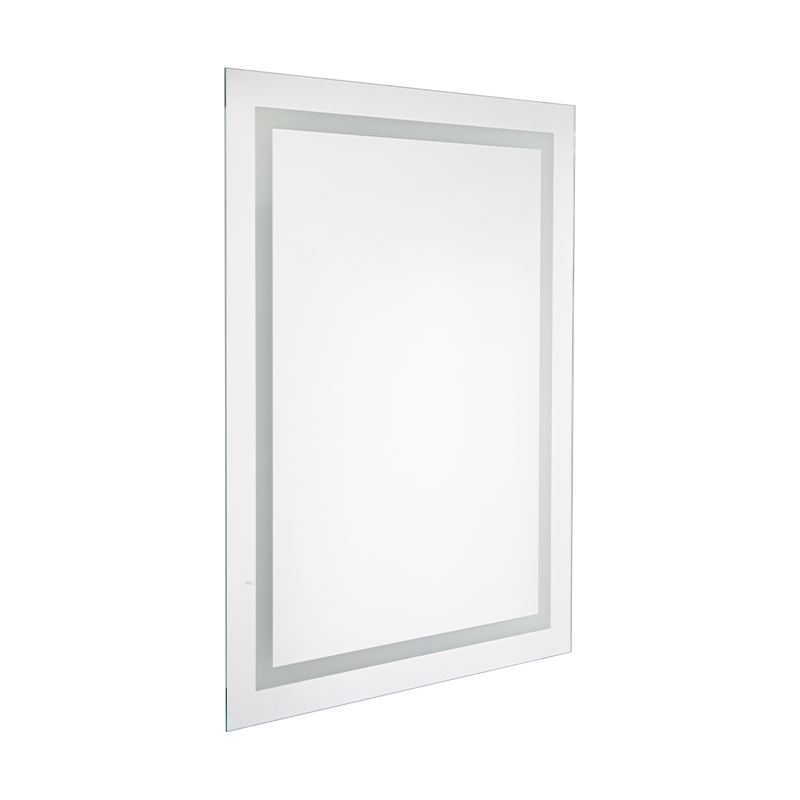 Aluminum Frame LED Smart Dimming Defogging Backlit Bathroom Mirror