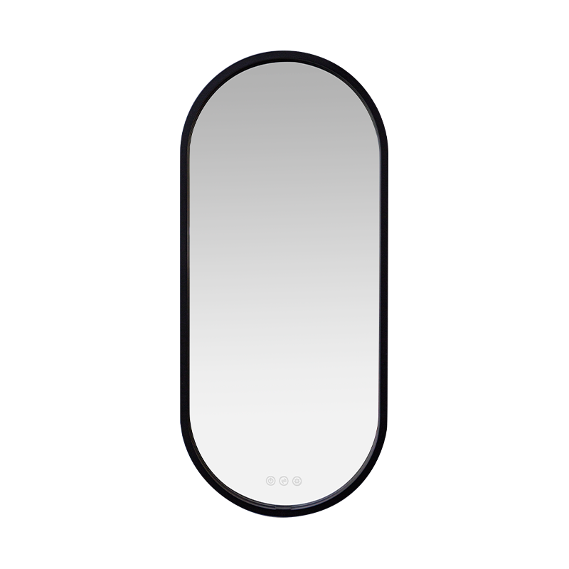 LED Smart Dimming Defogging Frosted Illuminated Bathroom Mirror
