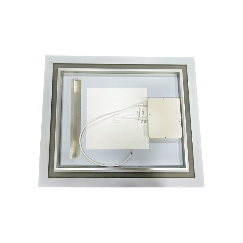 Aluminum Frame LED Smart Dimming Defogging Backlit Bathroom Mirror
